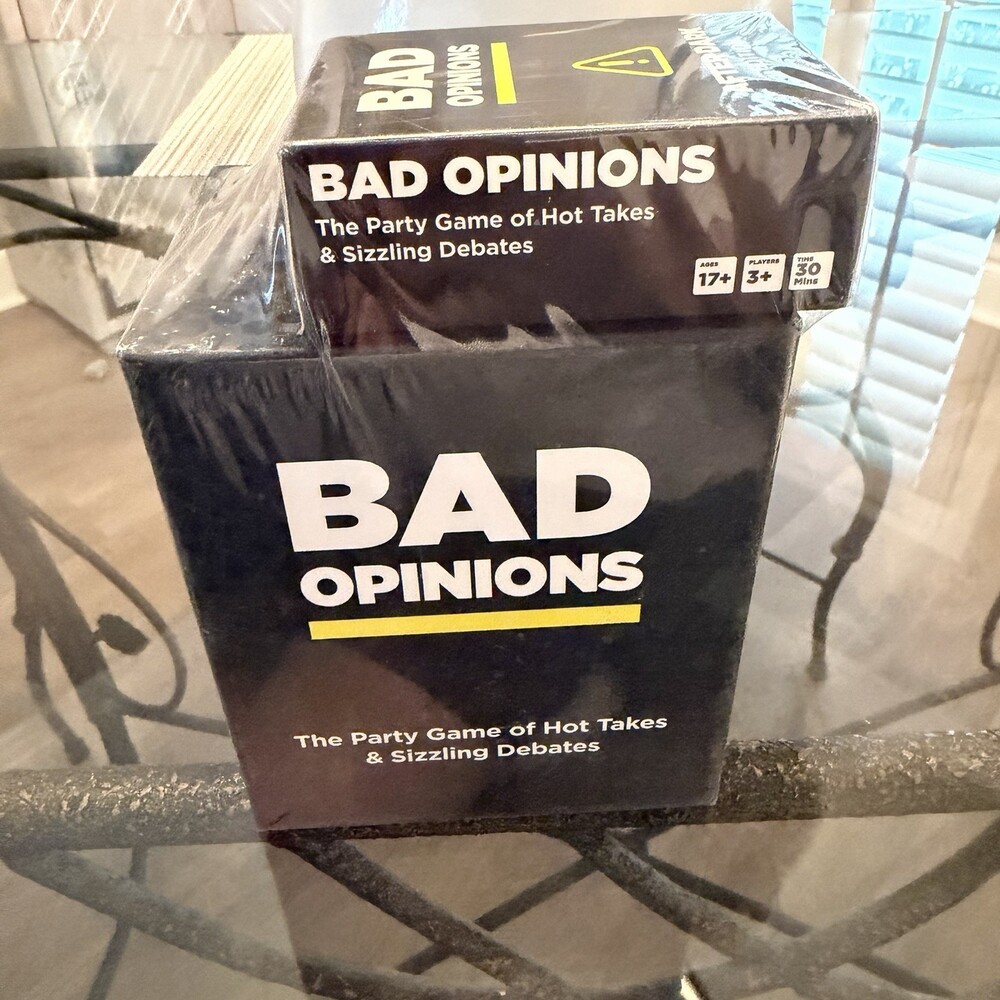 BAD OPINIONS - Hillarious Party Game + After Dark Expansion Set Adult Card Game